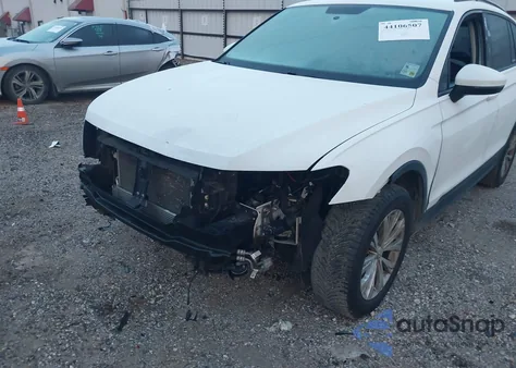 2019 Volkswagen Tiguan 2.0T S из США, поврежденный, VIN 3VV1B7AXXKM056760